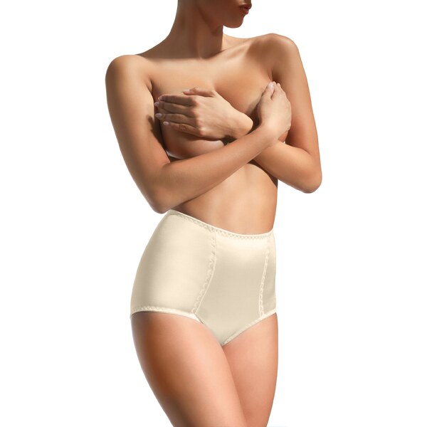 Babell Sťahovacie nohavičky s vyšším pásom Rika BBL 106 smotanové, 24341076