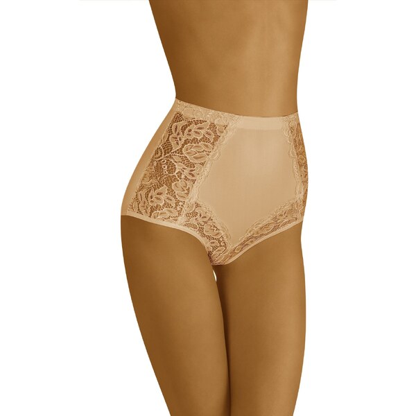 Wol-Bar Sťahovacie nohavičky s vyšším pásom Eleganta béžové, Farba 25509617