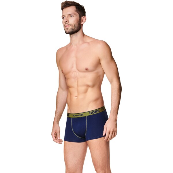 Henderson 2 PACK boxerky Ant 39325 tmavomodré a khaki, Farba 27500120