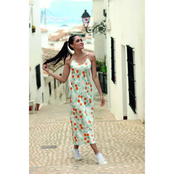 Dkaren Dlhá saténová košieľka DK HI 019, Farba 019 36005146