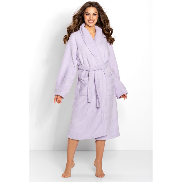 Momenti Per Me Luxusný župan Paloma Lila svetlofialový, Farba Lila 42654693