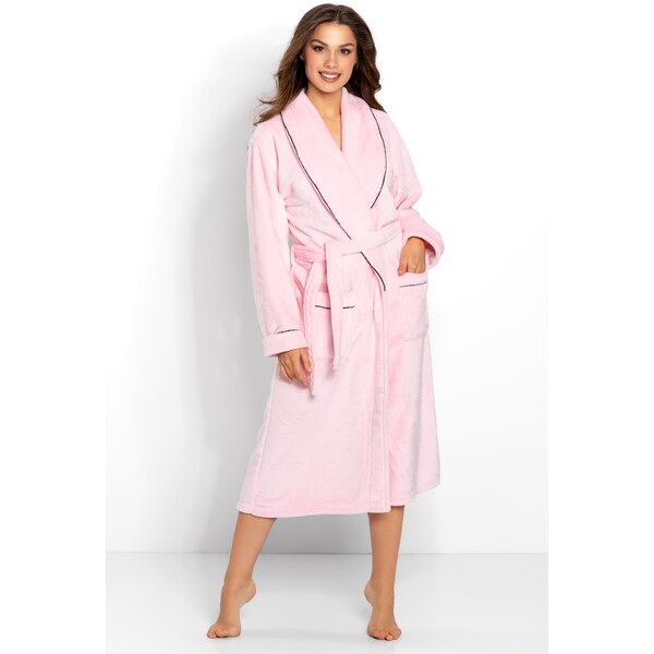 Momenti Per Me Luxusný dámsky župan Eloise ružový, Farba ružová 42633491