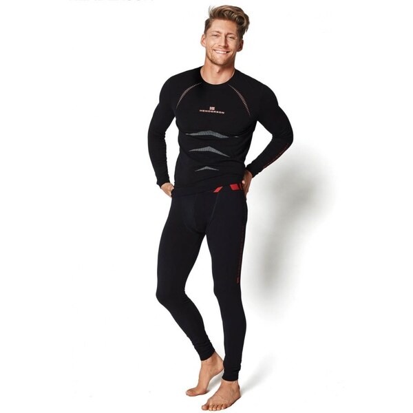 Henderson Pánske spodky bavlnené Safe 22970-99X čierne, Farba čierna 20153308