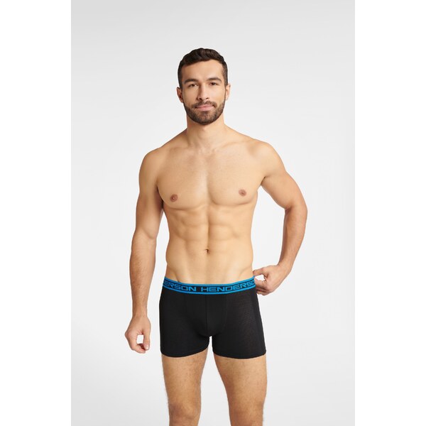 Henderson 2-PACK pánske bavlnené boxerky Fuel 2P 40655 MLC, Farba 46546978
