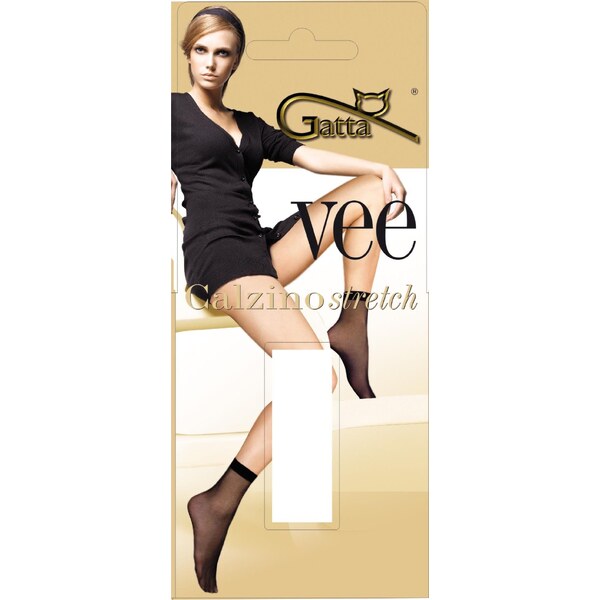 Gatta Silonkové ponožky do lodičiek a otvorených topánok Vee 20 DEN, 60178621
