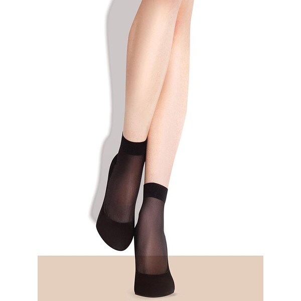 Fiore Silonkové ponožky Maja 20 DEN – 2 páry, Farba safari (odt. ťavej 50995942