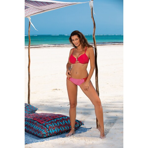 Marko Dámske dvojdielne plavky Sena M-700 (12) červené, Farba červená 53178737