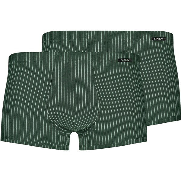 Skiny Boxerky olivová / svetlozelená 59072983