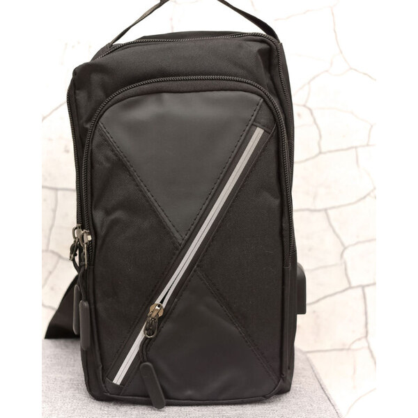 JOHN-C Pánska čierna taška MARK 59075037