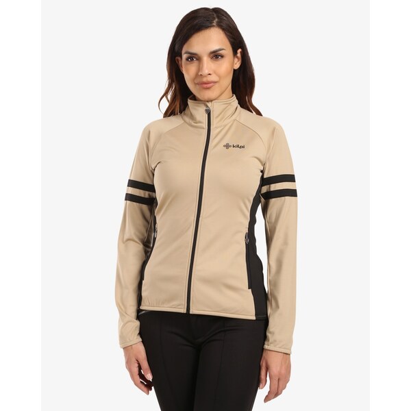 Dámska elastická mikina Kilpi JUNIE-W béžová 59075850