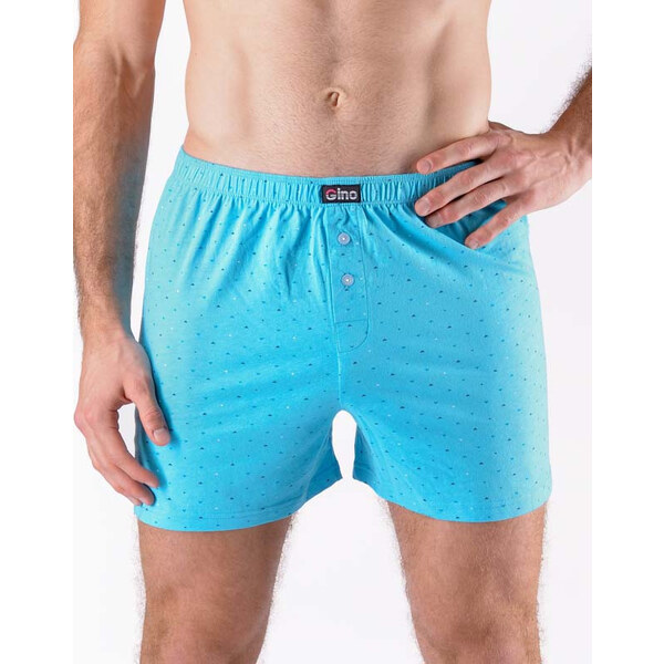 Pánske trenky Gino nadrozmer modré (75206-LZMMZM) 61232937