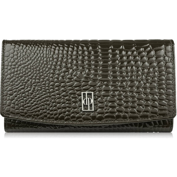 Paolo Peruzzi Dámska kožená peňaženka veľká Croco s ochranou RFID AL 59075441