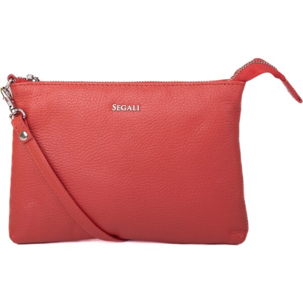 SEGALI Dámska kožená crossbody kabelka A6B aragosta 66589914