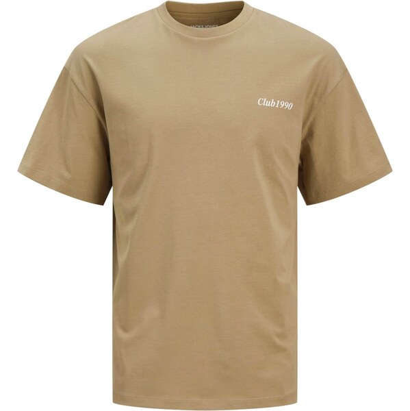 JACK & JONES Tričko JJEBradley kaki / ružová / biela 59083336