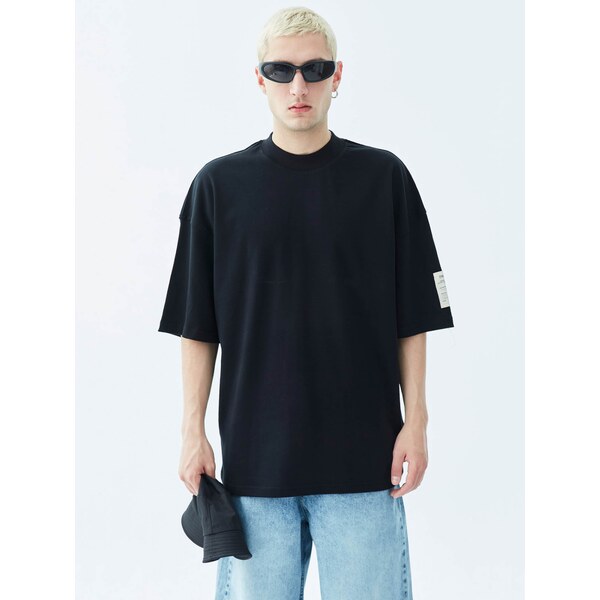 VAMOS CLO Tričko čierna / biela 60683444