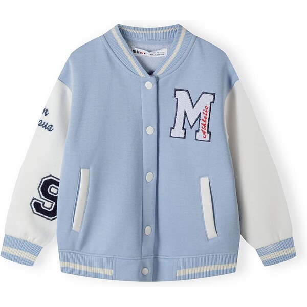 MINOTI Prechodná bunda námornícka modrá / svetlomodrá / červená / 62072324