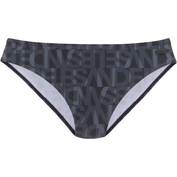 Elbsand Bikinové nohavičky sivá / čierna 62163750