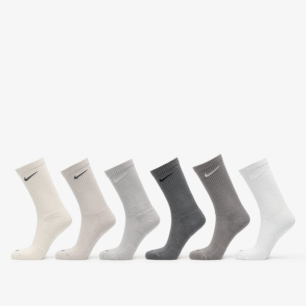 Nike Everyday Plus Cushioned Training Crew Socks 6-Pack Multi-Color XL 59093852
