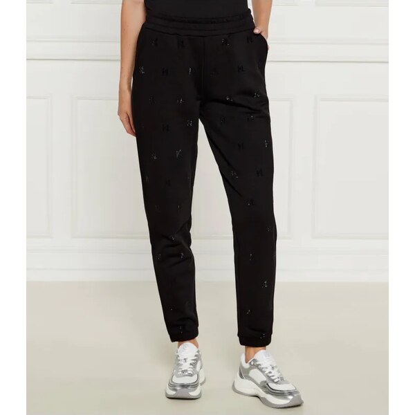 Karl Lagerfeld Teplákové nohavice rhinestone | regular fit 62337939