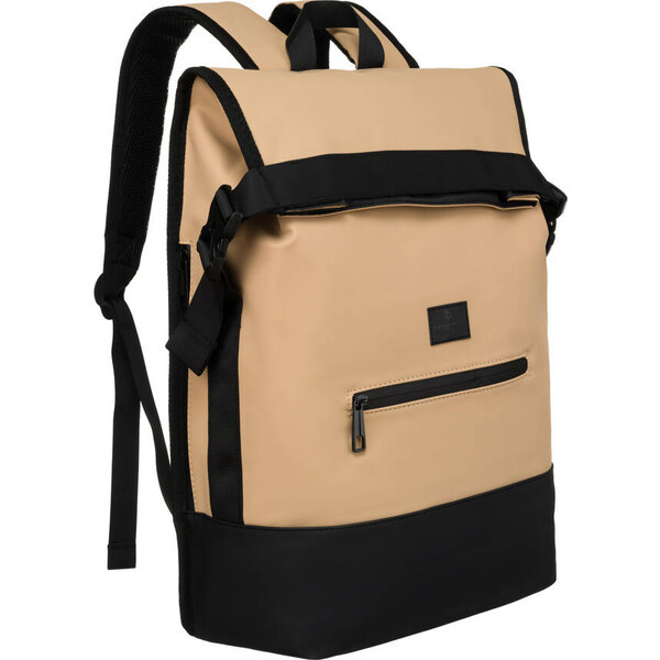 Športový béžový rolovací batoh s vystuženým dnom Peterson PTN BERLIN 59096305