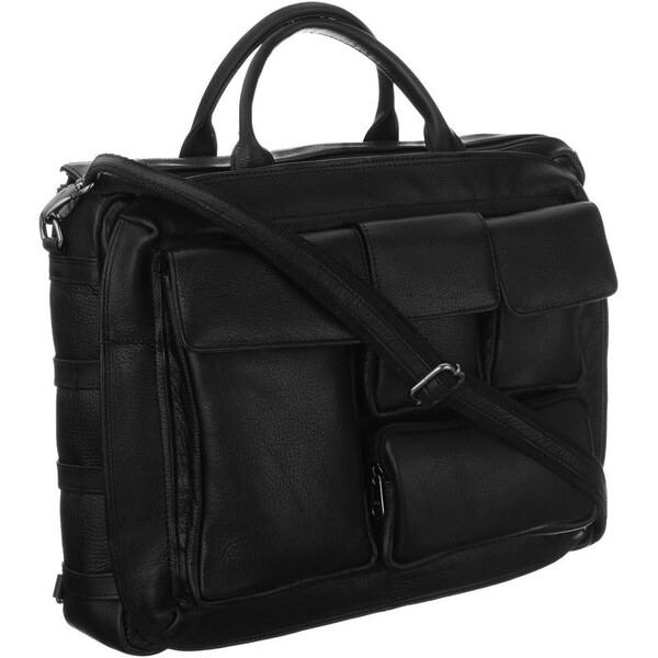 Inny Elegantná kožená taška na notebook s priehradkami 58385344