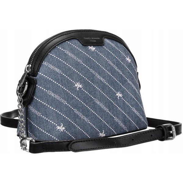 Dámska messenger taška z ekologickej kože imitujúcej džínsy - David 66065582