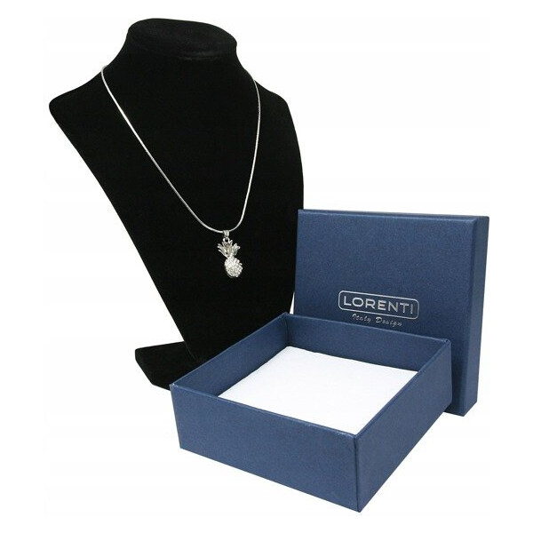 Dámsky strieborný náhrdelník s príveskom v tvare ananásu - Lorenti 58385179