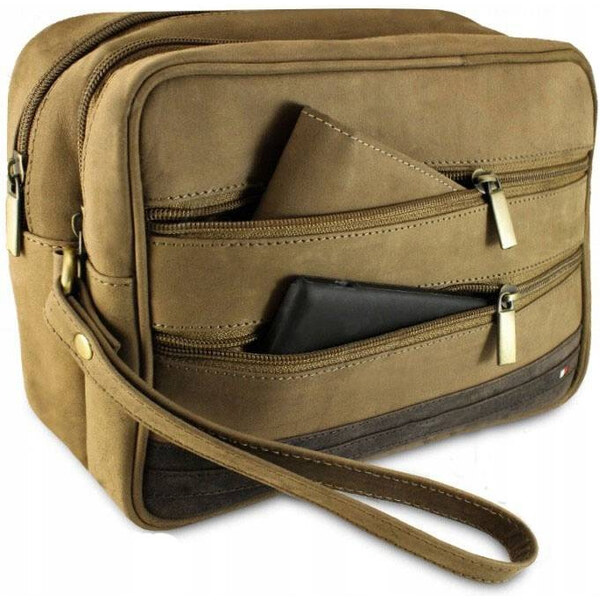 Kožená pánska kabelka do ruky - Always Wild 66065876