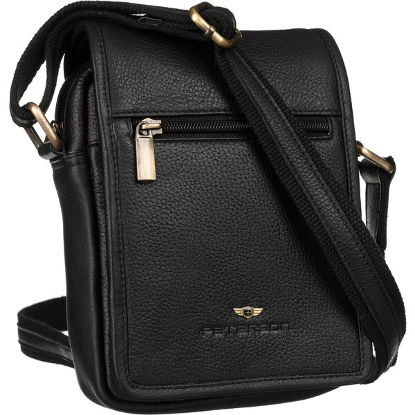 Trendová pánska kožená crossbody taška Peterson 58386045