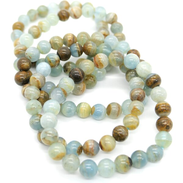 Olivie Náramok 8mm MODRÝ ONYX 9130 59109185