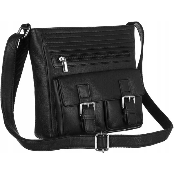 Inny Pánska kožená messenger taška 58385655