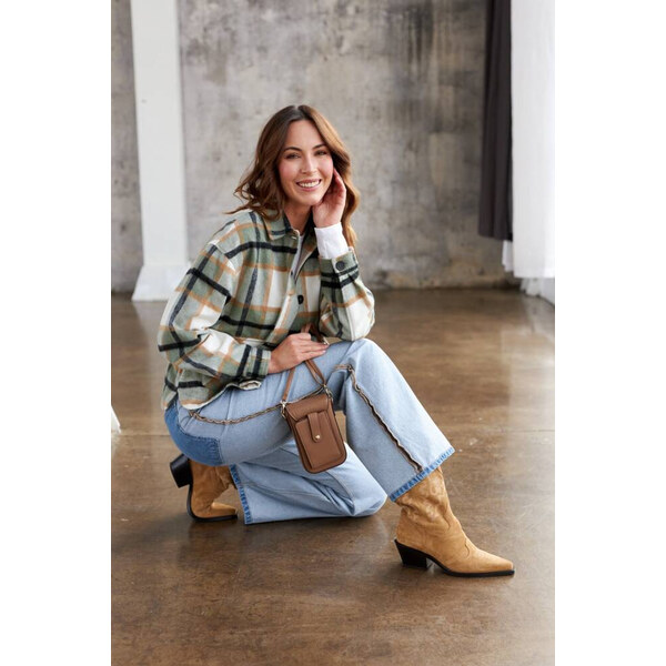 Mini kabelka-peňaženka z ekologickej kože - Peterson 66065636