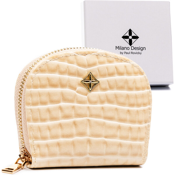 Malá dámska kabelka na zips - Milano Design 66065633