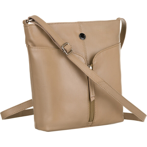 Dámska kožená messenger taška s nastaviteľným popruhom - Peterson 66065661