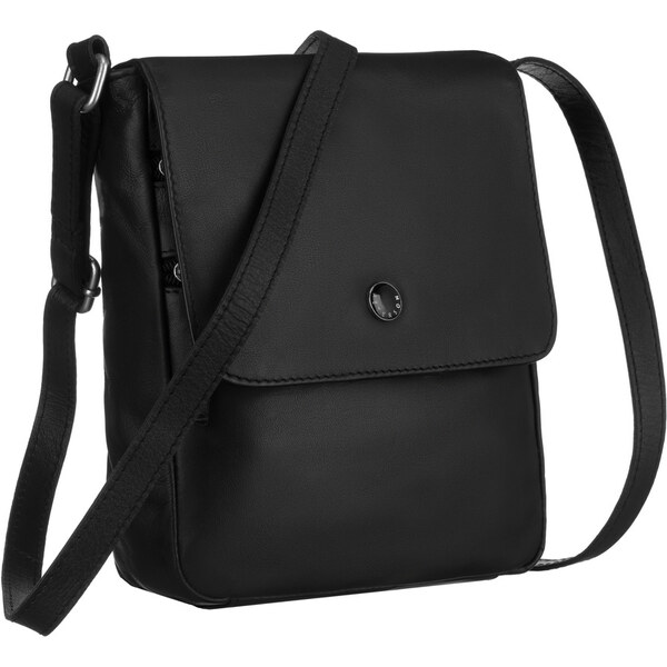 Dámska kožená messenger taška s chlopňou - Peterson 66065662