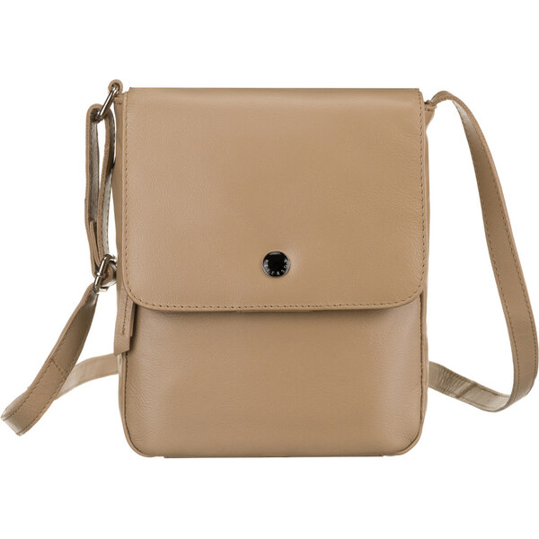 Dámska kožená messenger taška s chlopňou - Peterson 66065663