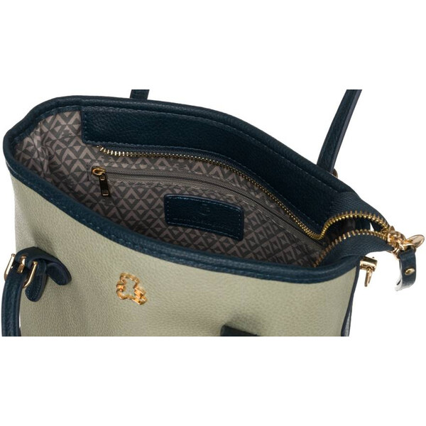 Malá shopper kabelka z ekologickej kože - LuluCastagnette 66065594