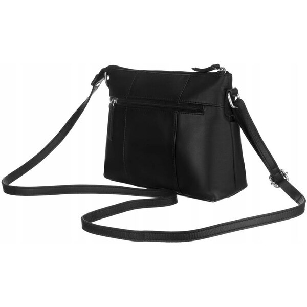 Kožená, klasická dámska messenger taška - Peterson 66065659