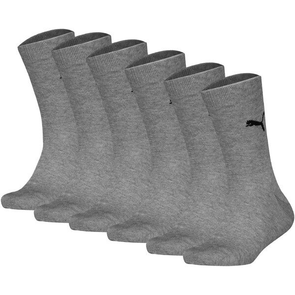 PUMA Ponožky Easy Rider sivá / čierna 59806145