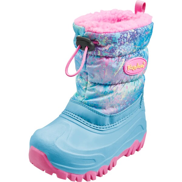 PLAYSHOES Snehule Regenbogen svetlomodrá / svetlozelená / fialová / 60867458