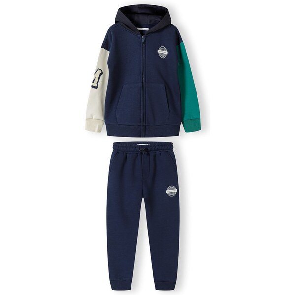 MINOTI Set tmavomodrá / zelená / biela 59108455