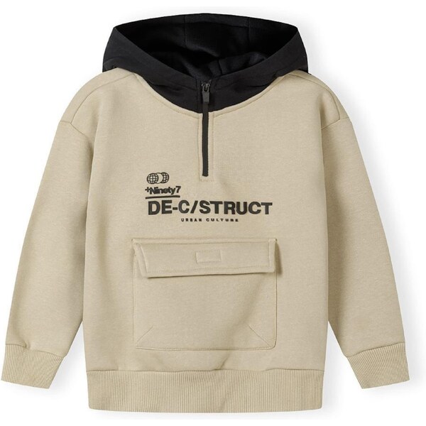 MINOTI Mikina sivobéžová / čierna 59806195