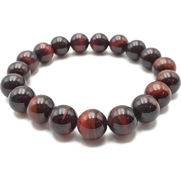 Olivie Náramok 12mm ČERVENÉ TYGRI OKO 9152 59123463