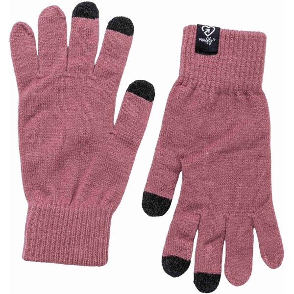 Meatfly Dámske rukavice BOYD Dusty Rose Black 66587372