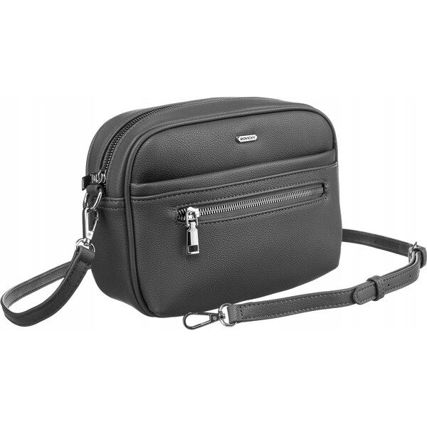 Dámska ekologická kožená messenger taška - Rovicky 66065690