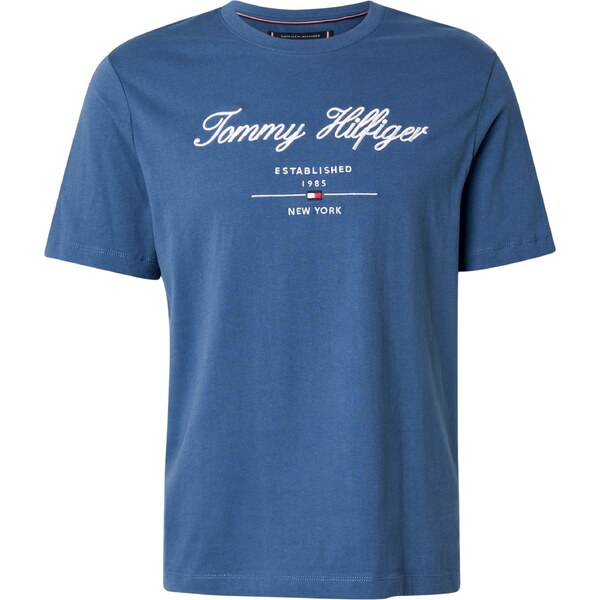 TOMMY HILFIGER Tričko modrá / námornícka modrá / červená / biela 59113278