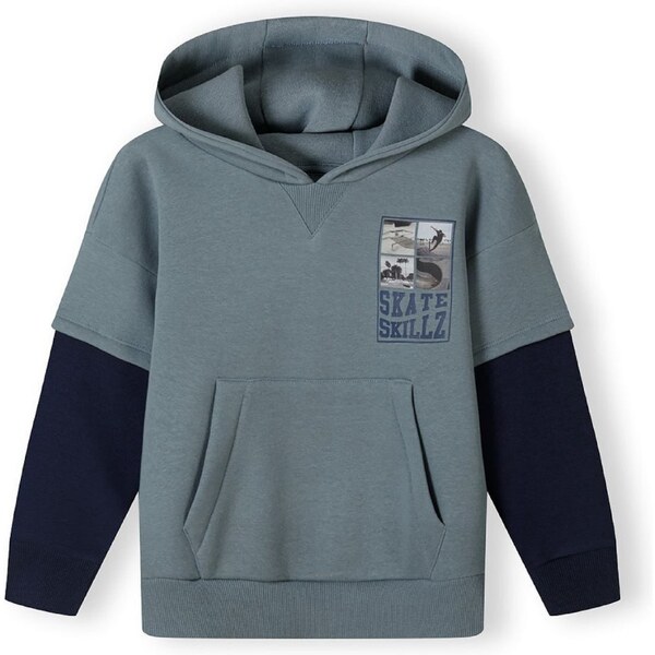 MINOTI Mikina béžová / modrá / čierna 59806186