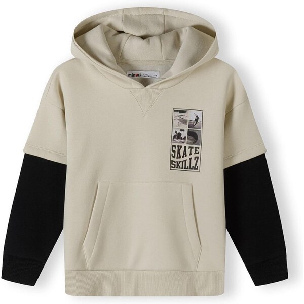 MINOTI Mikina kamenná / čierna 59806190