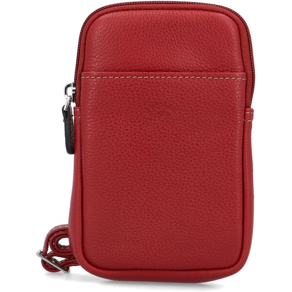 Dámske kožené crossbody vrecko červené - Katana Soffix červená 59694189