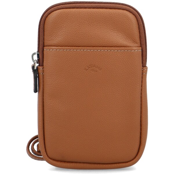 Dámske kožené crossbody vrecko hnedé - Katana Soffix hnedá 59694183